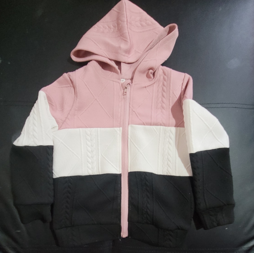 Girl's lightweight sweater jacket